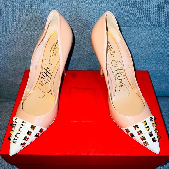 Valentino Rockstud Leather Pump 90mm (NWT)! - Picture 2 of 8